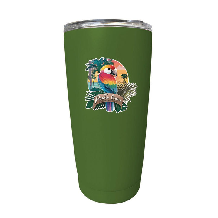 Punta Cana Dominican Republic Souvenir 16 oz Stainless Steel Insulated Tumbler Image 11