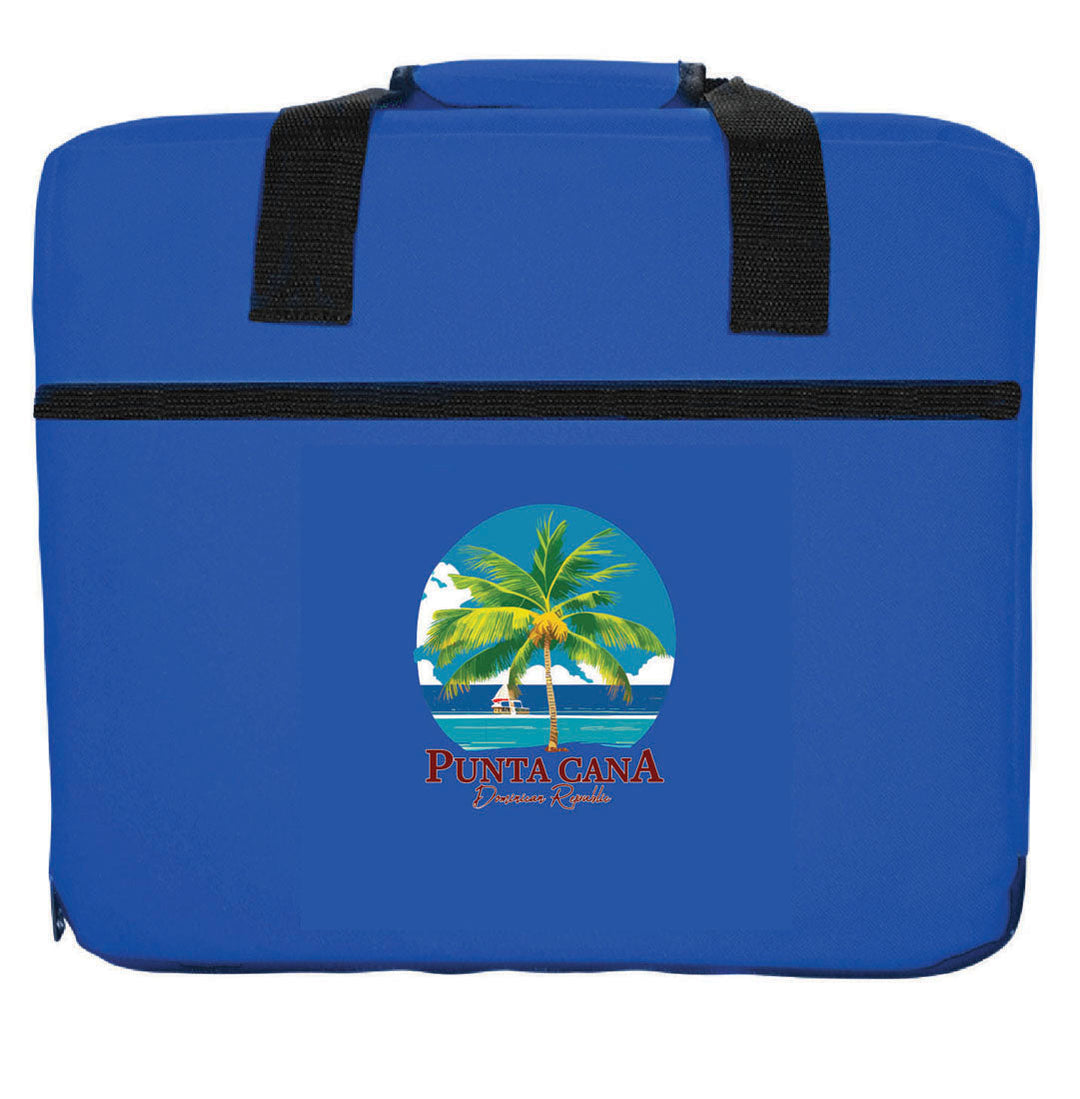 Punta Cana Dominican Republic Souvenir Destination Seat Cushion Image 4