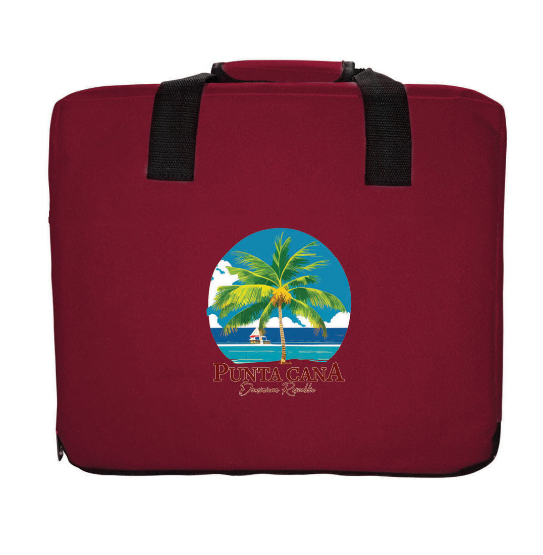 Punta Cana Dominican Republic Souvenir Destination Seat Cushion Image 7