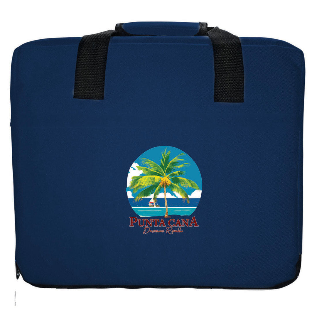 Punta Cana Dominican Republic Souvenir Destination Seat Cushion Image 8