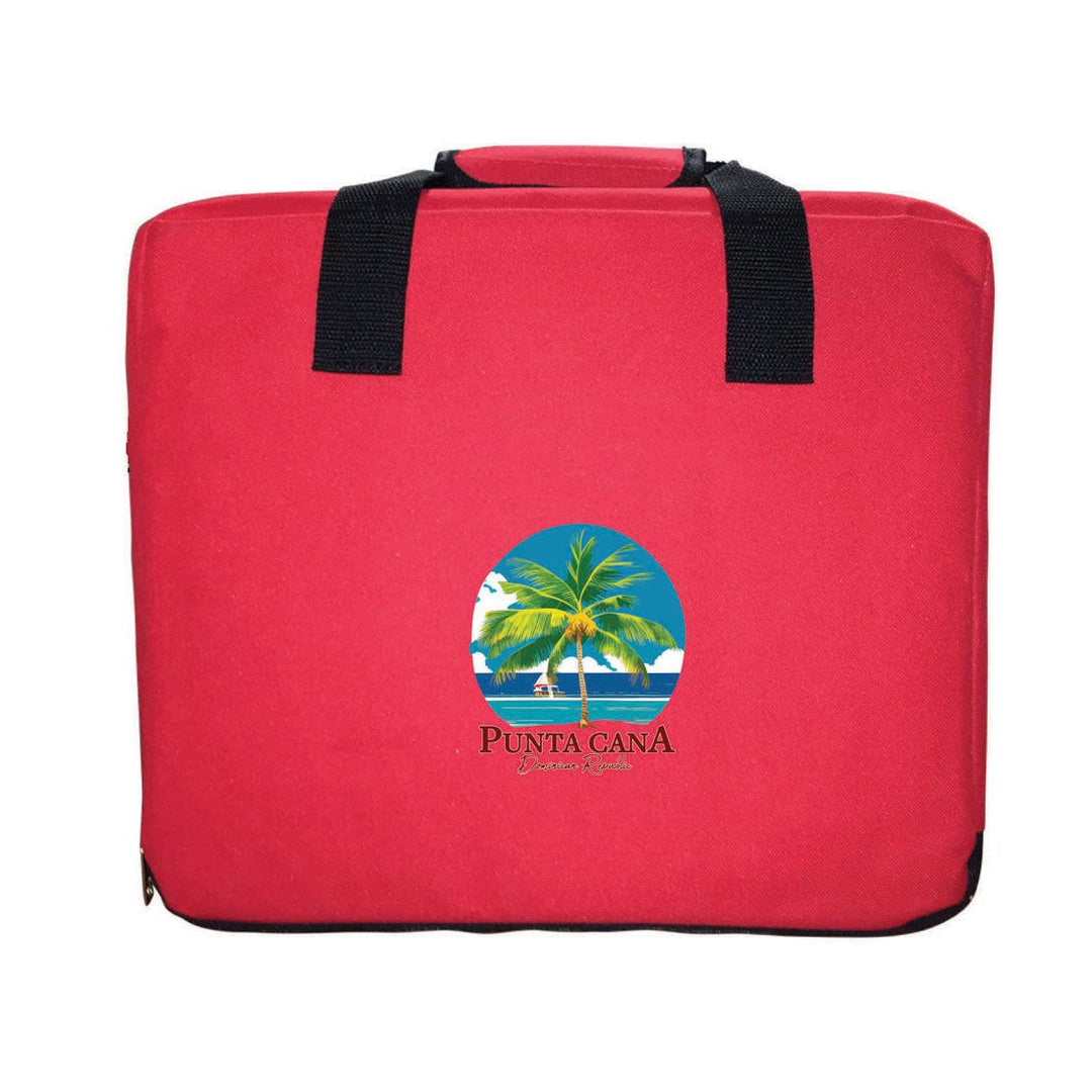 Punta Cana Dominican Republic Souvenir Destination Seat Cushion Image 1