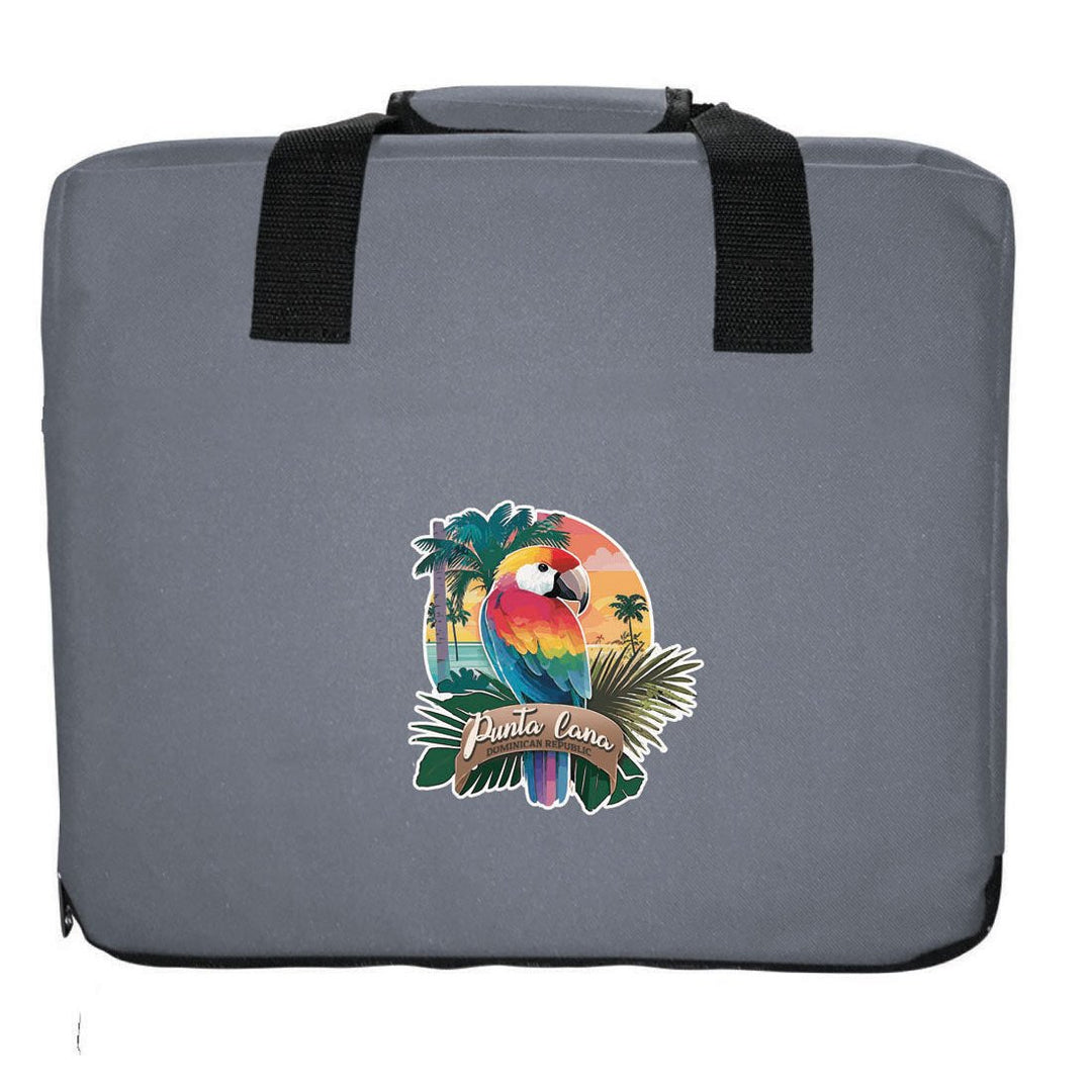 Punta Cana Dominican Republic Souvenir Destination Seat Cushion Image 1