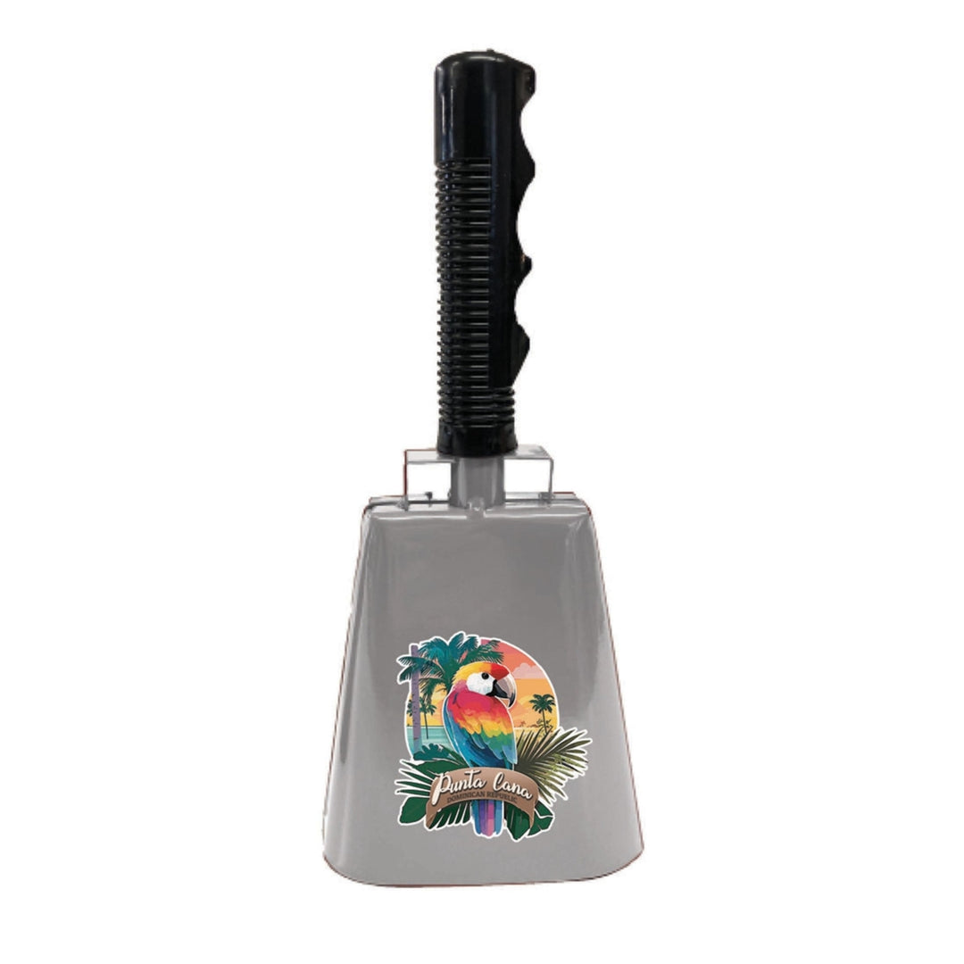 Punta Cana Dominican Republic Souvenir Destination Cowbell Parrot 1 Image 1