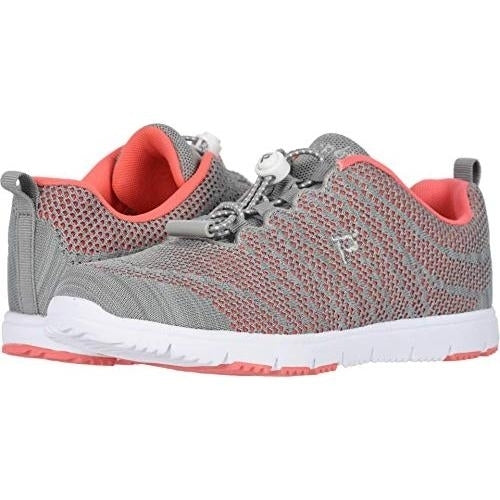 Propt Women's Travel Walker Evo Sneaker 1 Coral/Grey Image 1