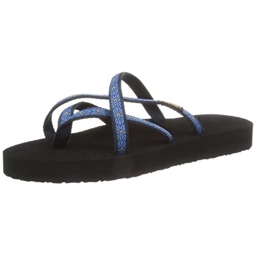 Teva Womens Olowahu Sandal Flower Loom Navy - 6840-FLNY 11 FLOWER LOOM NAVY Image 1