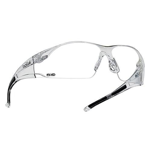 Boll Safety 40113 Rush Safety Glasses Translucent Frame Clear HD Hydrophobic Lenses Universal CLEAR Image 2