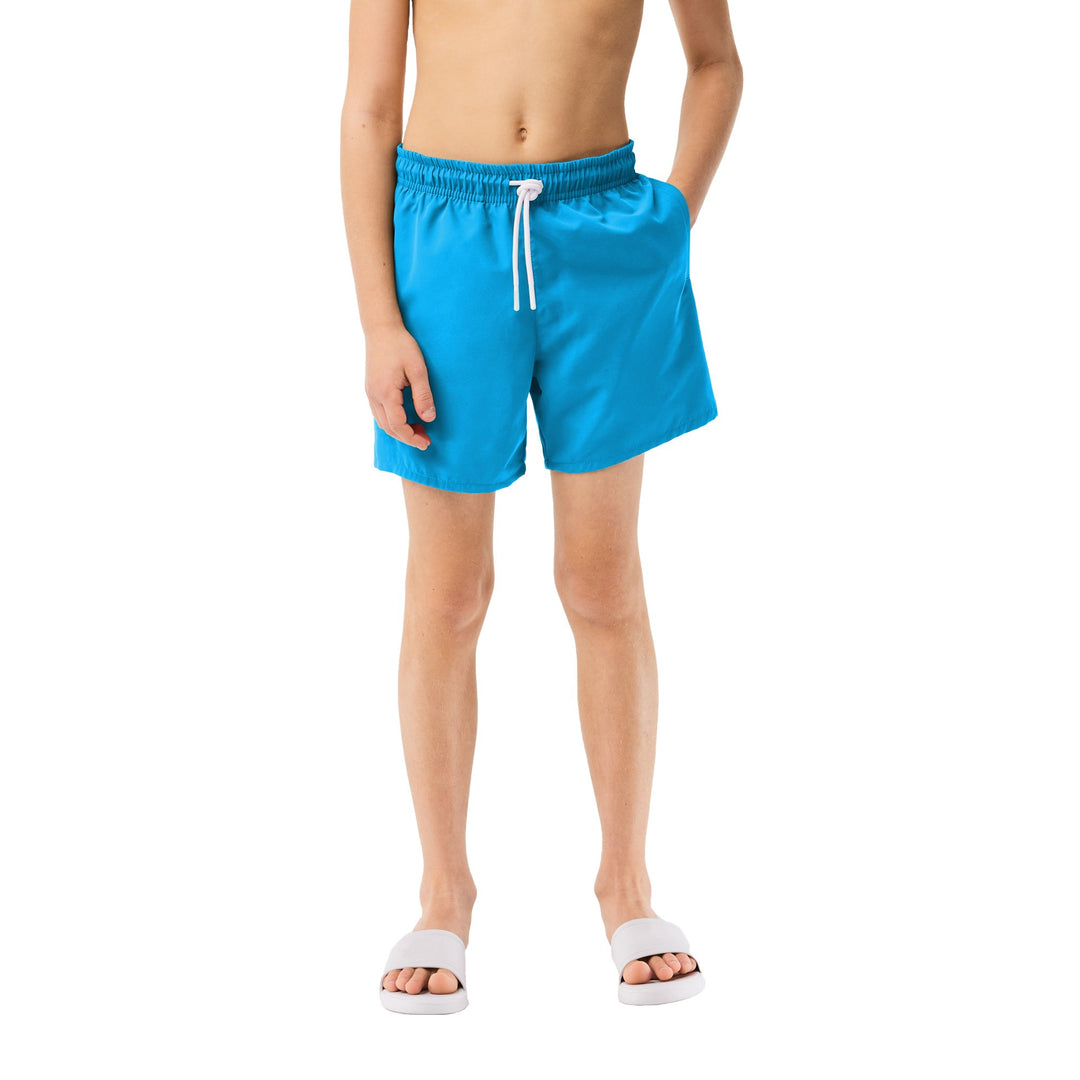 3-Pack: Boys Quick-Dry Solid and Print Active Summer Beach Swimming Trunks Shorts Image 7