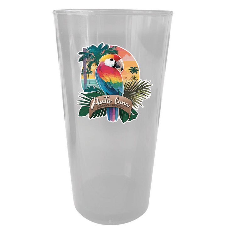 Punta Cana Dominican Republic Souvenir Plastic 16 oz Pint Image 4