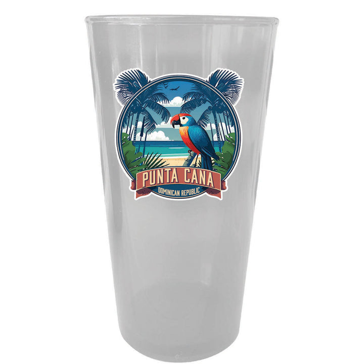 Punta Cana Dominican Republic Souvenir Plastic 16 oz Pint Image 6