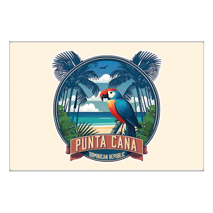 Punta Cana Dominican Republic Souvenir Refrigerator Magnet Image 1