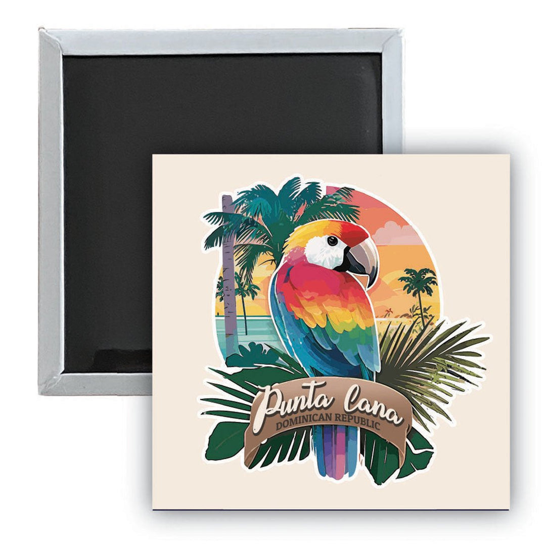 Punta Cana Dominican Republic Souvenir Refrigerator Magnet Image 1