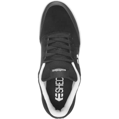 Etnies Mens Jameson 2 ECO Skateboarding Shoe 7 BLACK/WHITE/WHITE Image 3