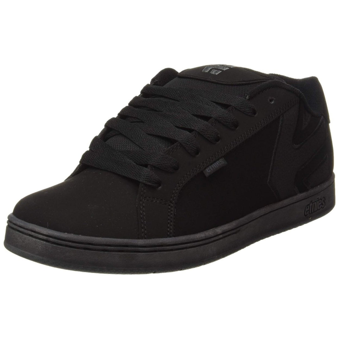 Etnies Mens Fader Skate Shoe Black/Dirty Wash - 4101000203-013 7 BLACK DIRTY WASH Image 1