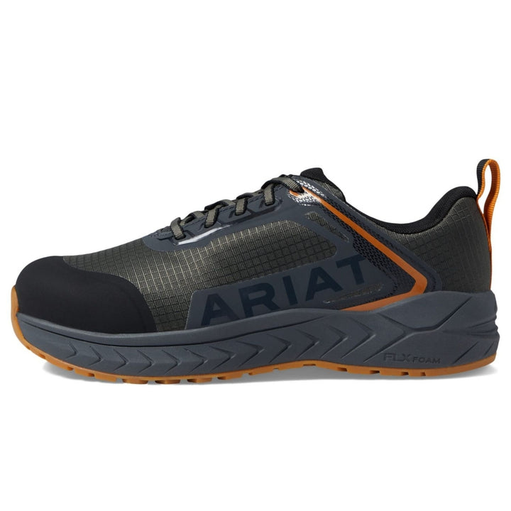 ARIAT WORK Mens Outpace Composite Toe Work Shoe Gunmetal - 10040282 ONE SIZE GUNMETAL Image 1