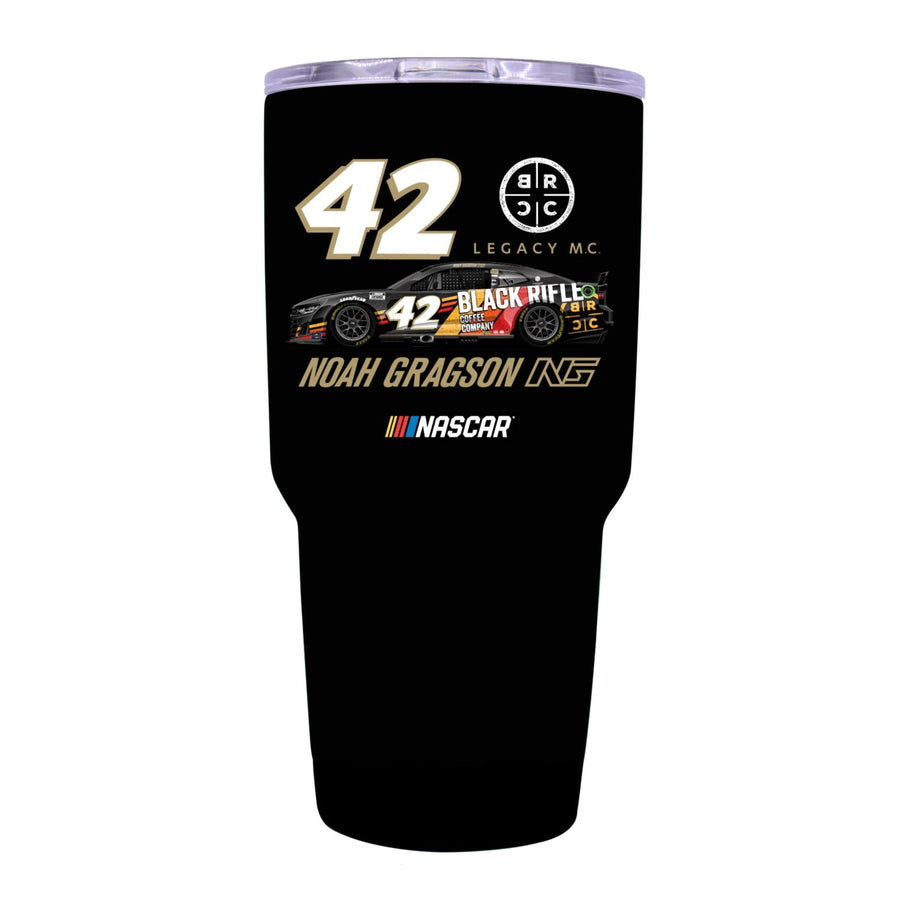 42 Noah Gragson BRCC Officially Licensed 24oz Stainless Steel Tumbler Image 1