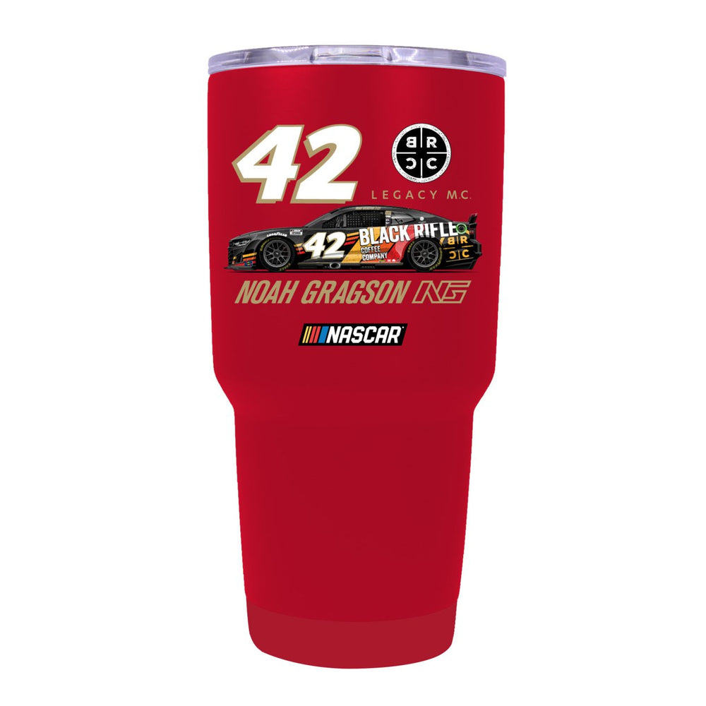 42 Noah Gragson BRCC Officially Licensed 24oz Stainless Steel Tumbler Image 2