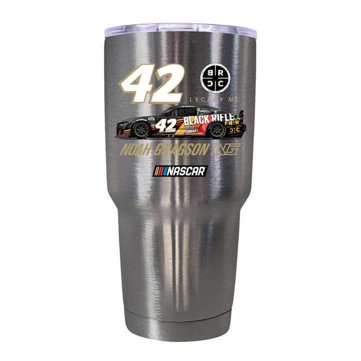 42 Noah Gragson BRCC Officially Licensed 24oz Stainless Steel Tumbler Image 3