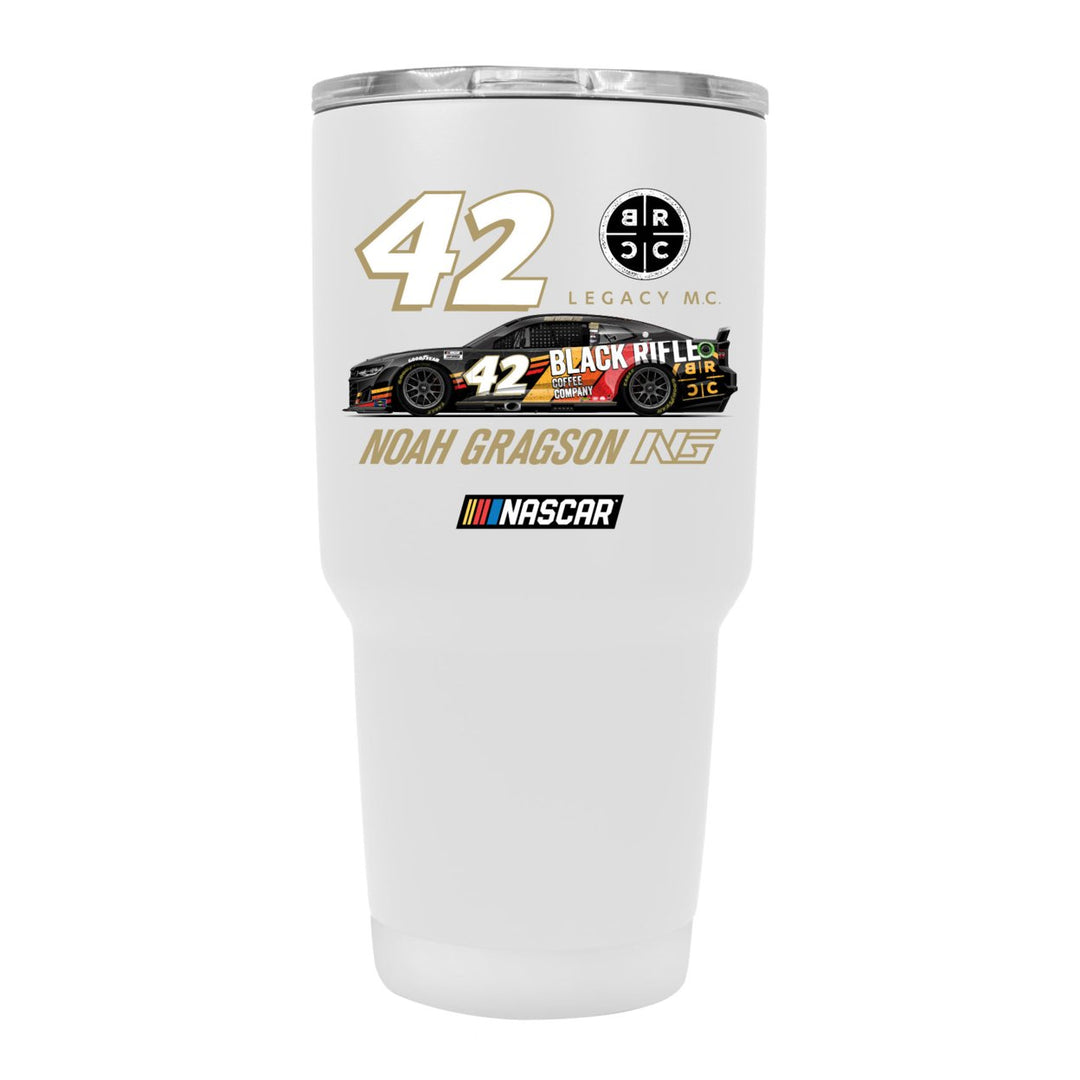 42 Noah Gragson BRCC Officially Licensed 24oz Stainless Steel Tumbler Image 4