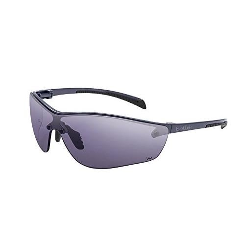 Boll Safety 40238 Silium+ Safety Glasses Platinum Dark Gunmetal Frame Smoke Lenses Standard SMOKE Image 2