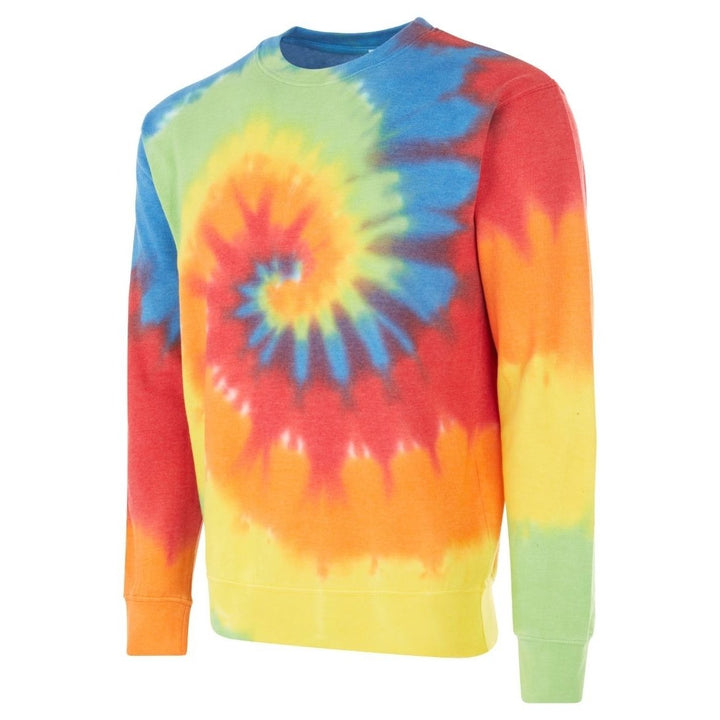 DARESAY Tie Dye Fleece Long Sleeve Sweatshirt Unisex 60% Cotton 40% Polyester Image 6