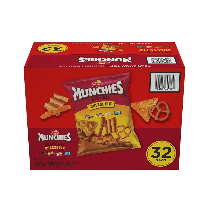 Munchies Snack Mix Cheese Fix 1.75 Ounce (Pack of 32) Image 1