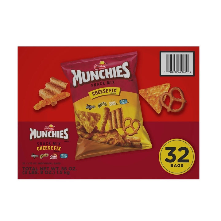 Munchies Snack Mix Cheese Fix 1.75 Ounce (Pack of 32) Image 3