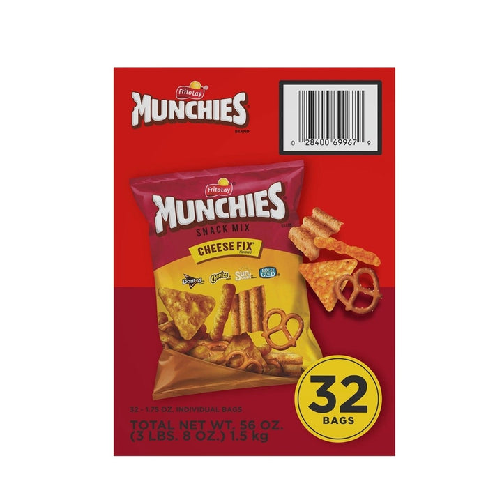 Munchies Snack Mix Cheese Fix 1.75 Ounce (Pack of 32) Image 4