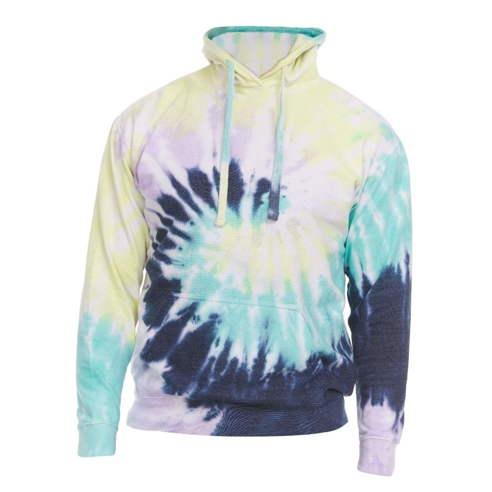 DARESAY Womens Tie Dye Hoodie Pullover Fleece Cotton Sweatshirt Multiple Colors Image 4