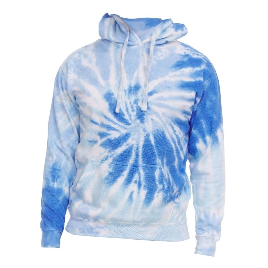 DARESAY Womens Tie Dye Hoodie Pullover Fleece Cotton Sweatshirt Multiple Colors Image 9