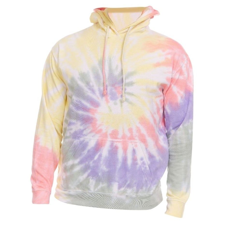 DARESAY Womens Tie Dye Hoodie Pullover Fleece Cotton Sweatshirt Multiple Colors Image 12