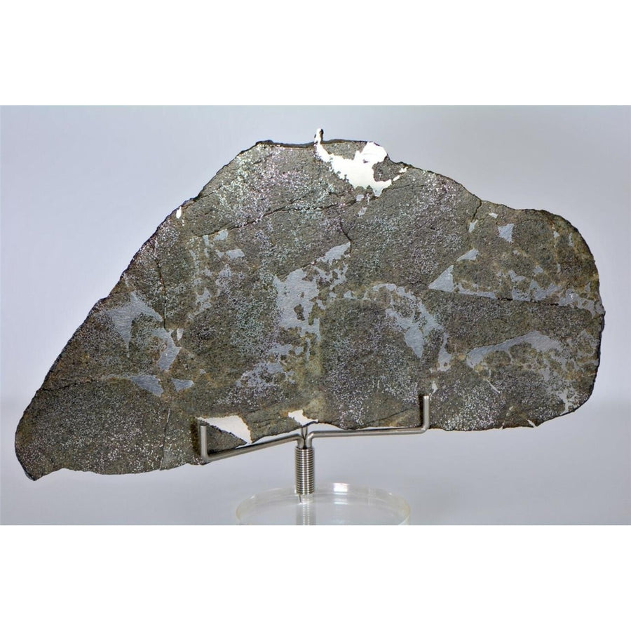 Stunning 49.4g PUNGGUR Meteorite Slice Witnessed Fall Indonesia - TOP METEORITE Image 1