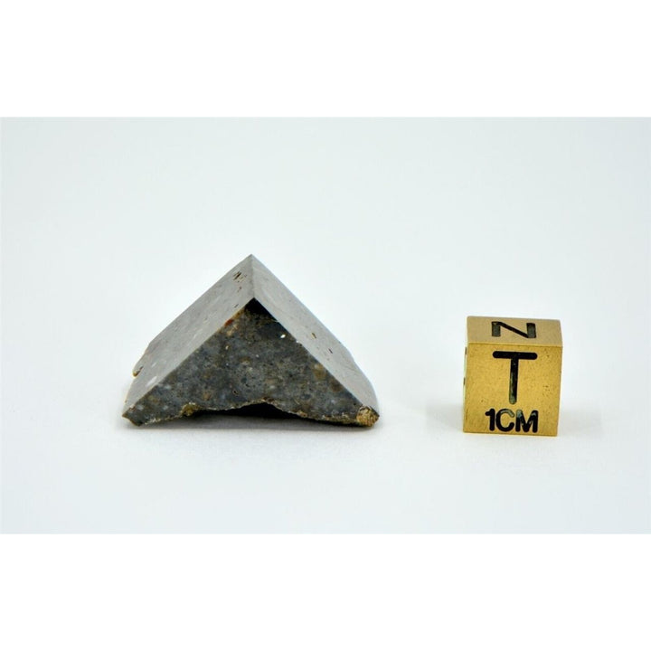 9.13g Lunar Meteorite Prism Shaped I NWA 14041 - TOP METEORITE Image 2