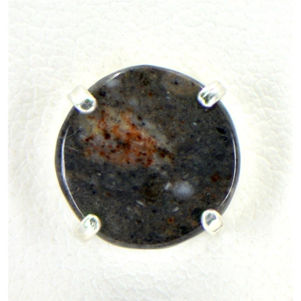 Lunar Meteorite Jewelry I The L a Chea Earrings - TOP METEORITE Jewelry Image 3