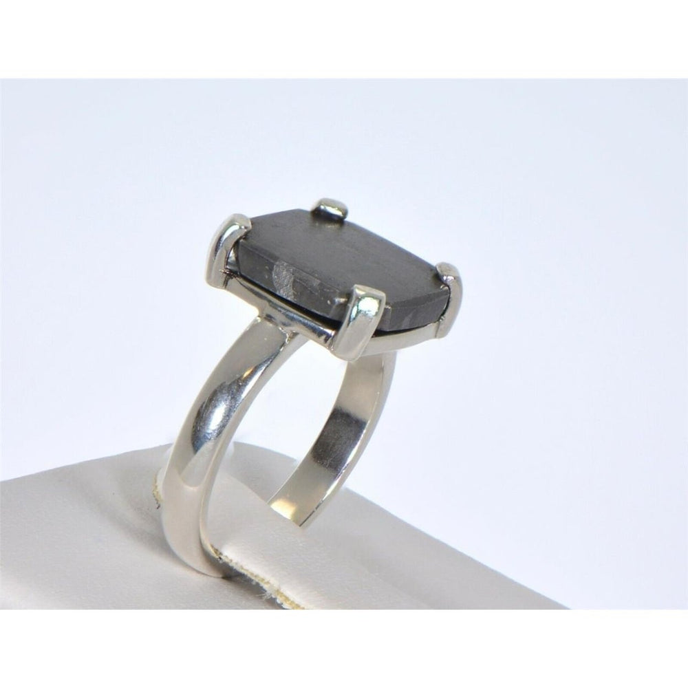 HENBURY Meteorite Ring I Size 5.75 - TOP METEORITE Jewelry Image 2