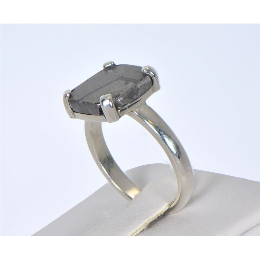 HENBURY Meteorite Ring I Size 7.75 - TOP METEORITE Jewelry Image 2