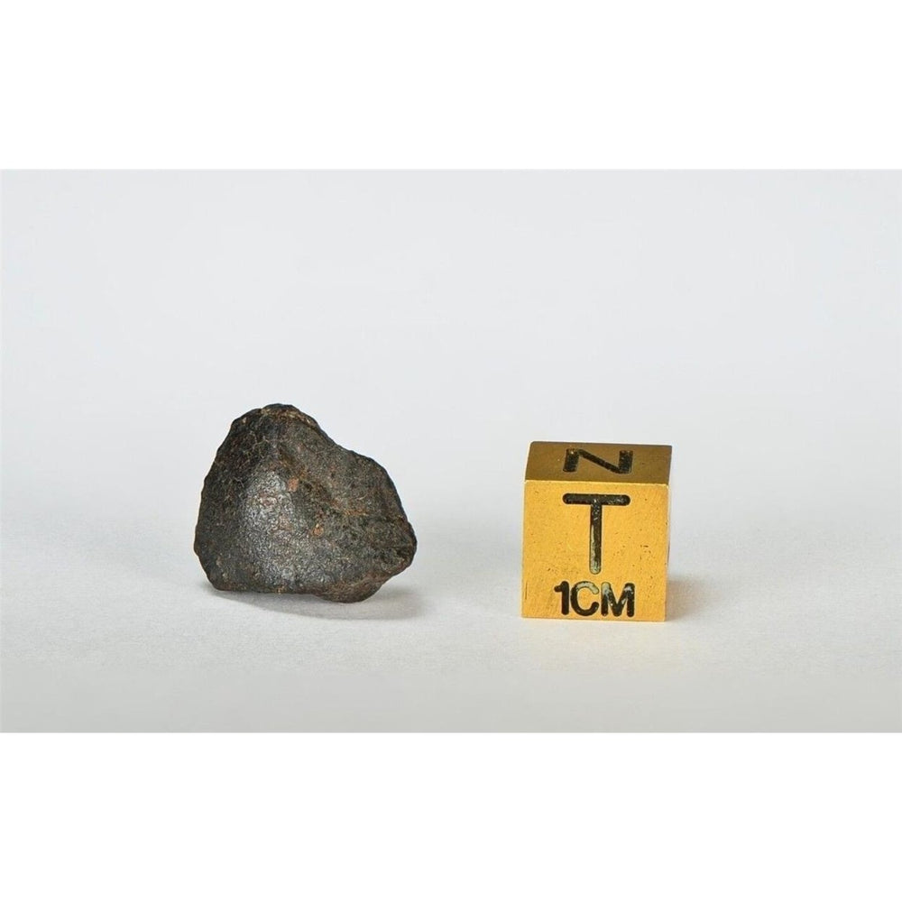 ORDINARY CHONDRITE Meteorite with FRESH CRUST 2.65g - TOP Image 2