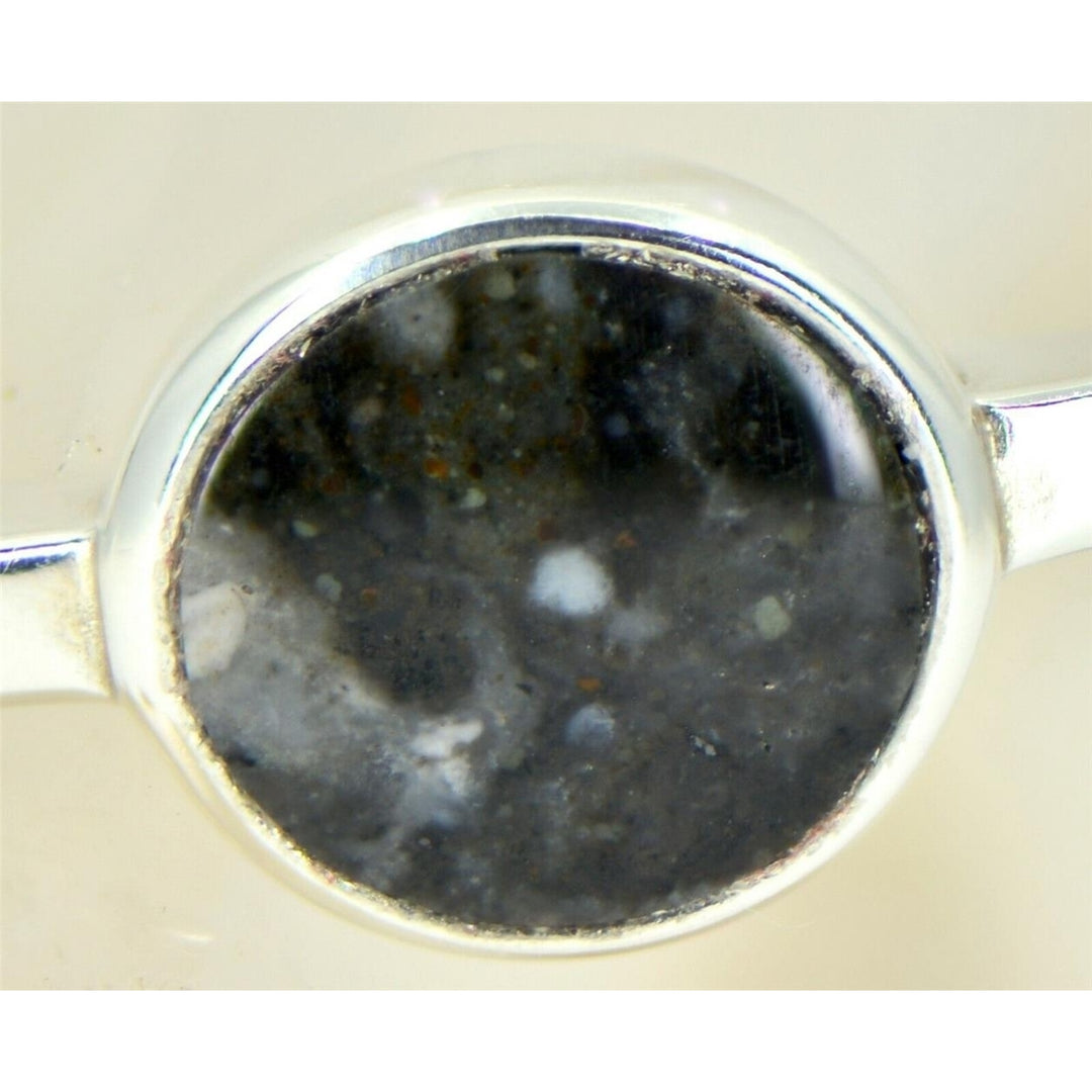 Lunar Meteorite Bracelet - Genuine Lunar Meteorite Jewelry - TOP METEORITE Image 4