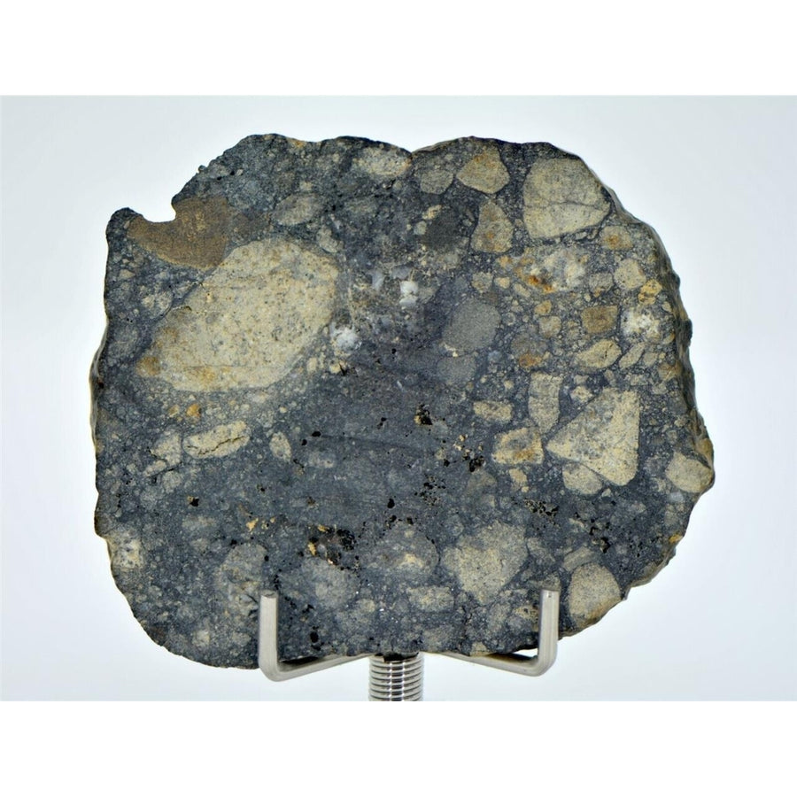 12.20g Eucrite Slice Monomict Basaltic Breccia - TOP METEORITE Image 1