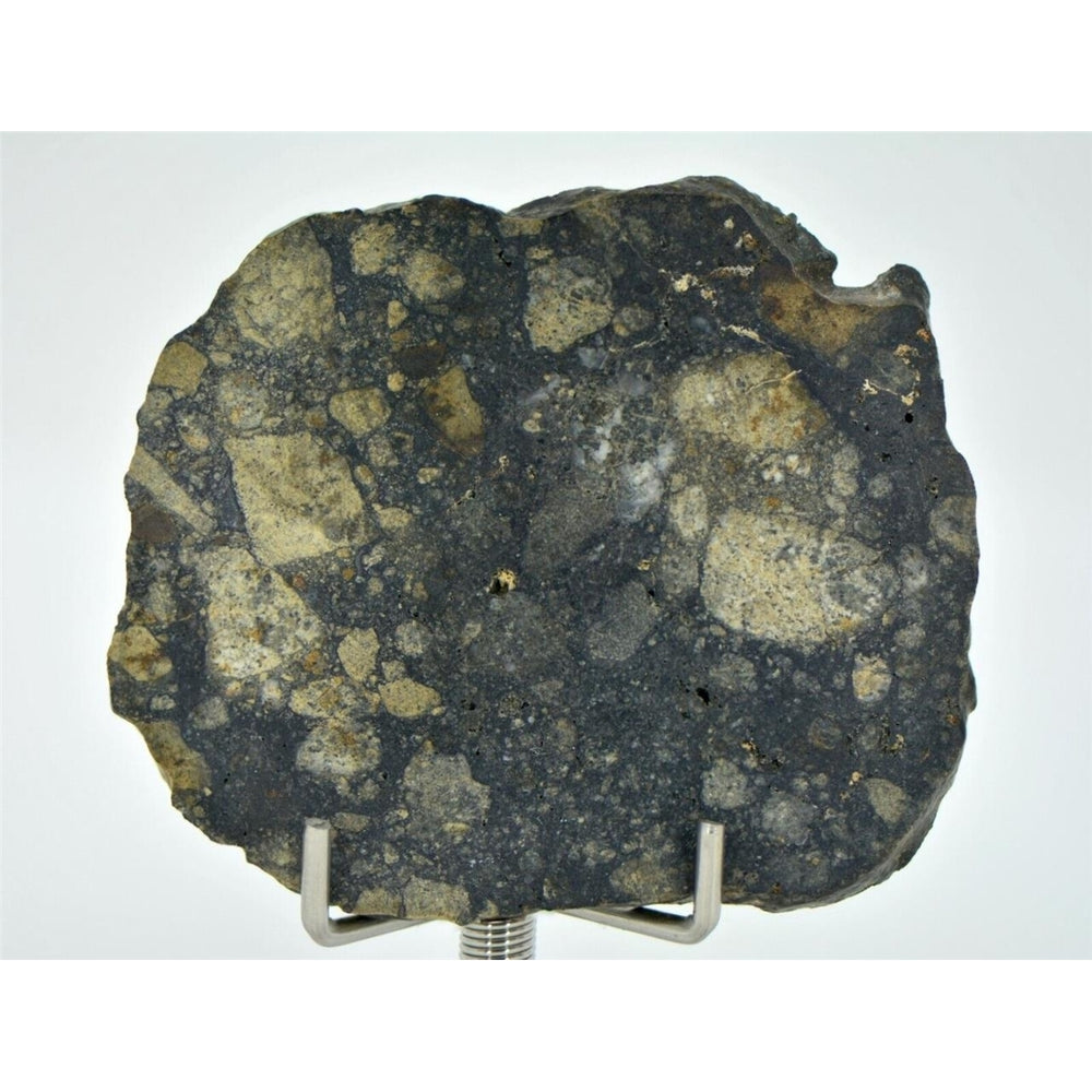 12.20g Eucrite Slice Monomict Basaltic Breccia - TOP METEORITE Image 2