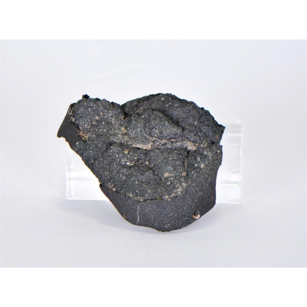 10.71g C3.00-ung Chwichiya 002 Carbonaceous Chondrite with Crust - TOP METEORITE Image 2