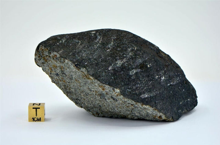 587.4g Fresh Crusted Chondrite - Witnessed Fall from Mauritania - TOP Image 6