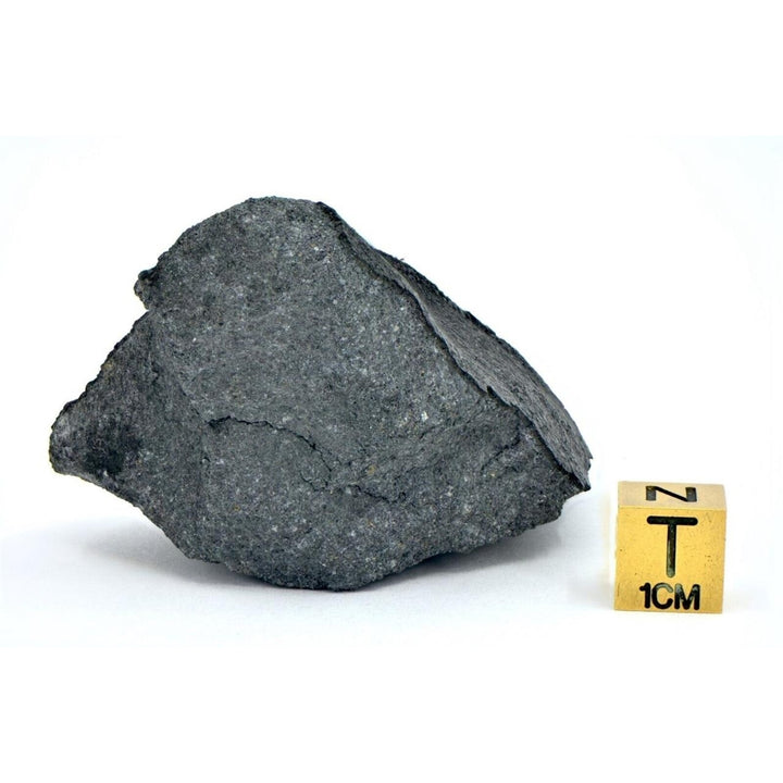 99.49g NWA 12925 I Carbonaceous Chondrite with Very Fresh Fusion - TOP METEORITE Image 3