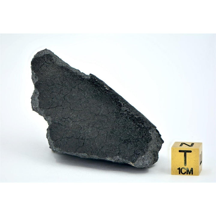 99.49g NWA 12925 I Carbonaceous Chondrite with Very Fresh Fusion - TOP METEORITE Image 4