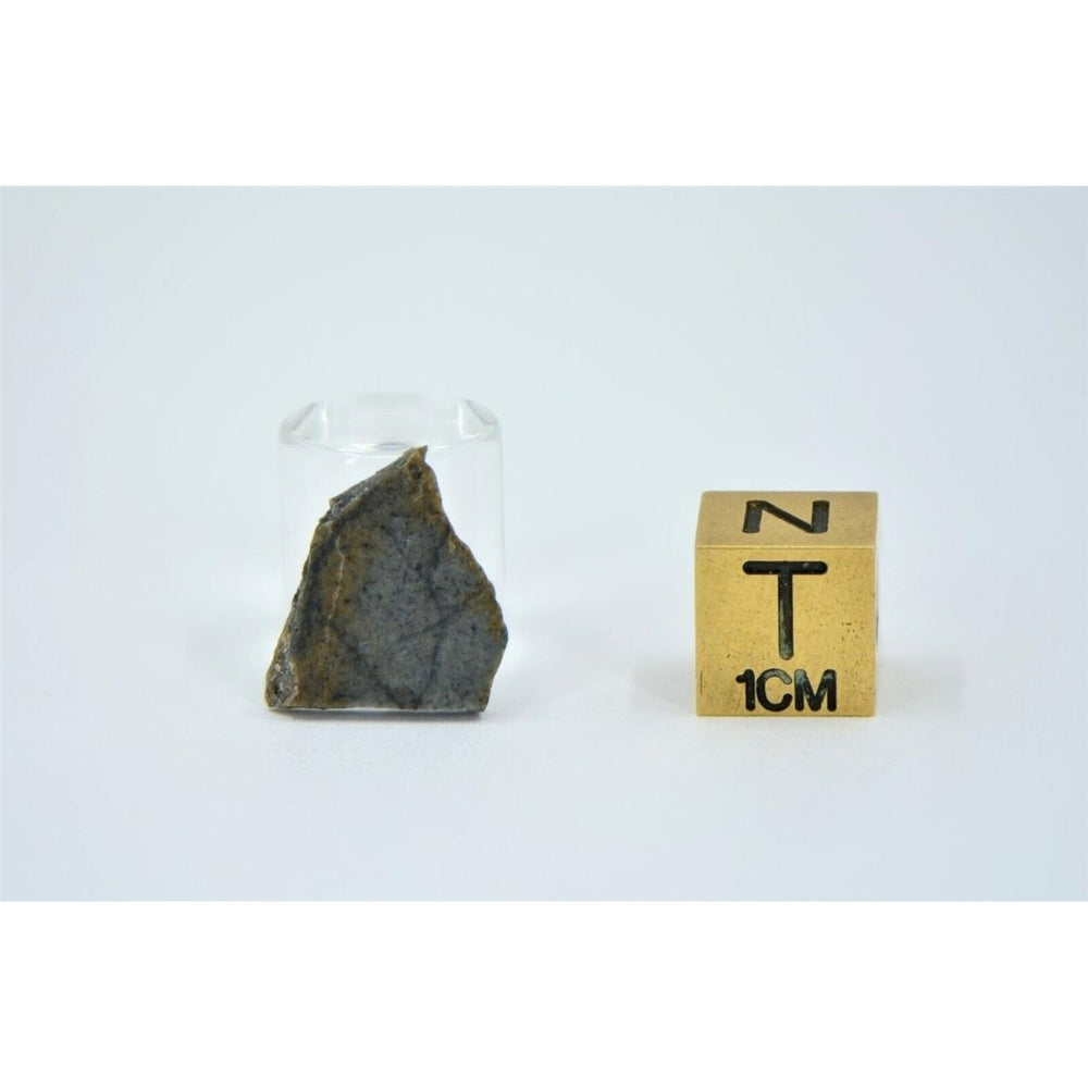 0.774g Lunar Basalt Breccia - Rare Lunar Meteorite Type - TOP METEORITE Image 2