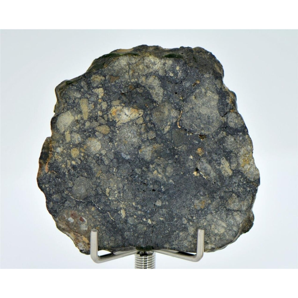12.40g Eucrite Slice Monomict Basaltic Breccia - TOP METEORITE Image 2