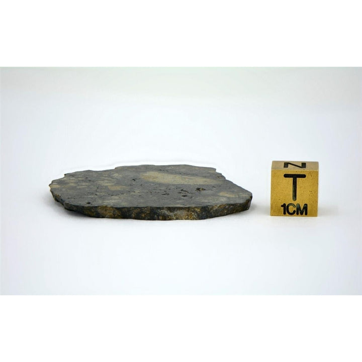 12.40g Eucrite Slice Monomict Basaltic Breccia - TOP METEORITE Image 4