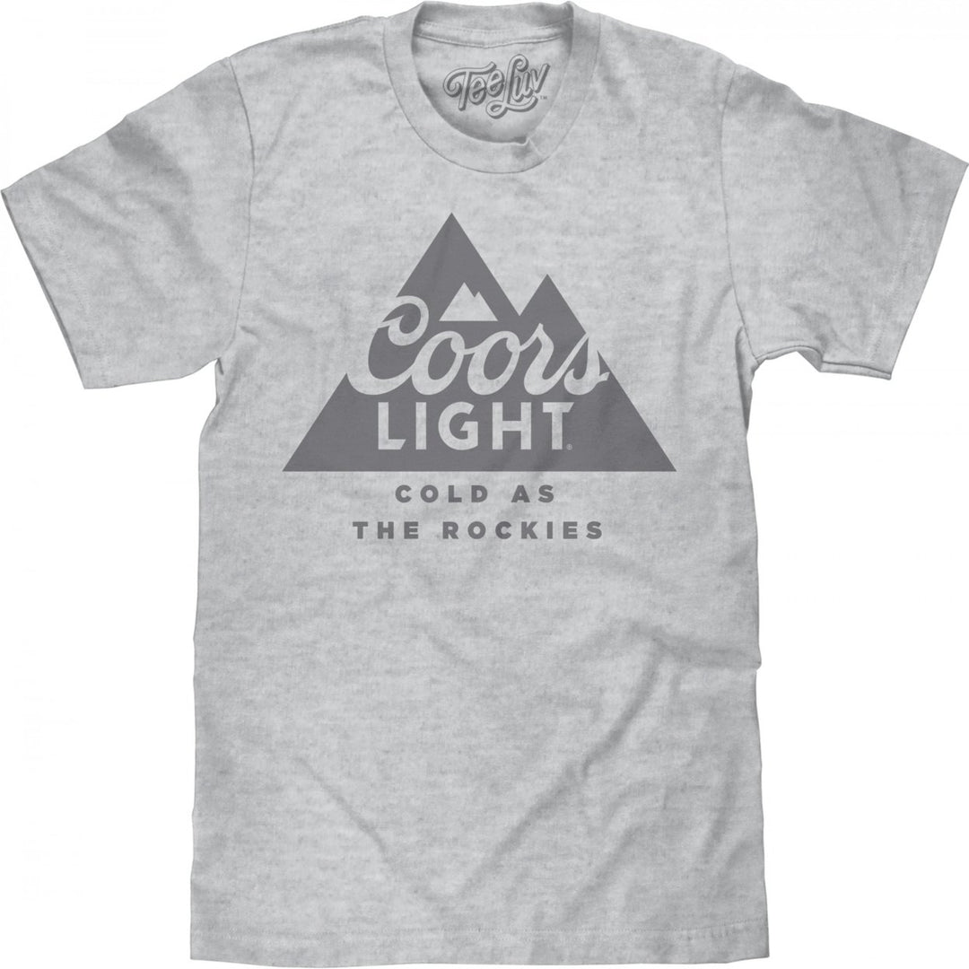 Coors Light Cold as The Rockies T-Shirt Image 1