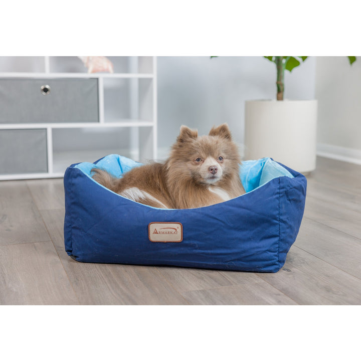 Armarkat C09 Blue Pet Bed for Cats and Small Dogs Waterproof Machine Washable Image 10