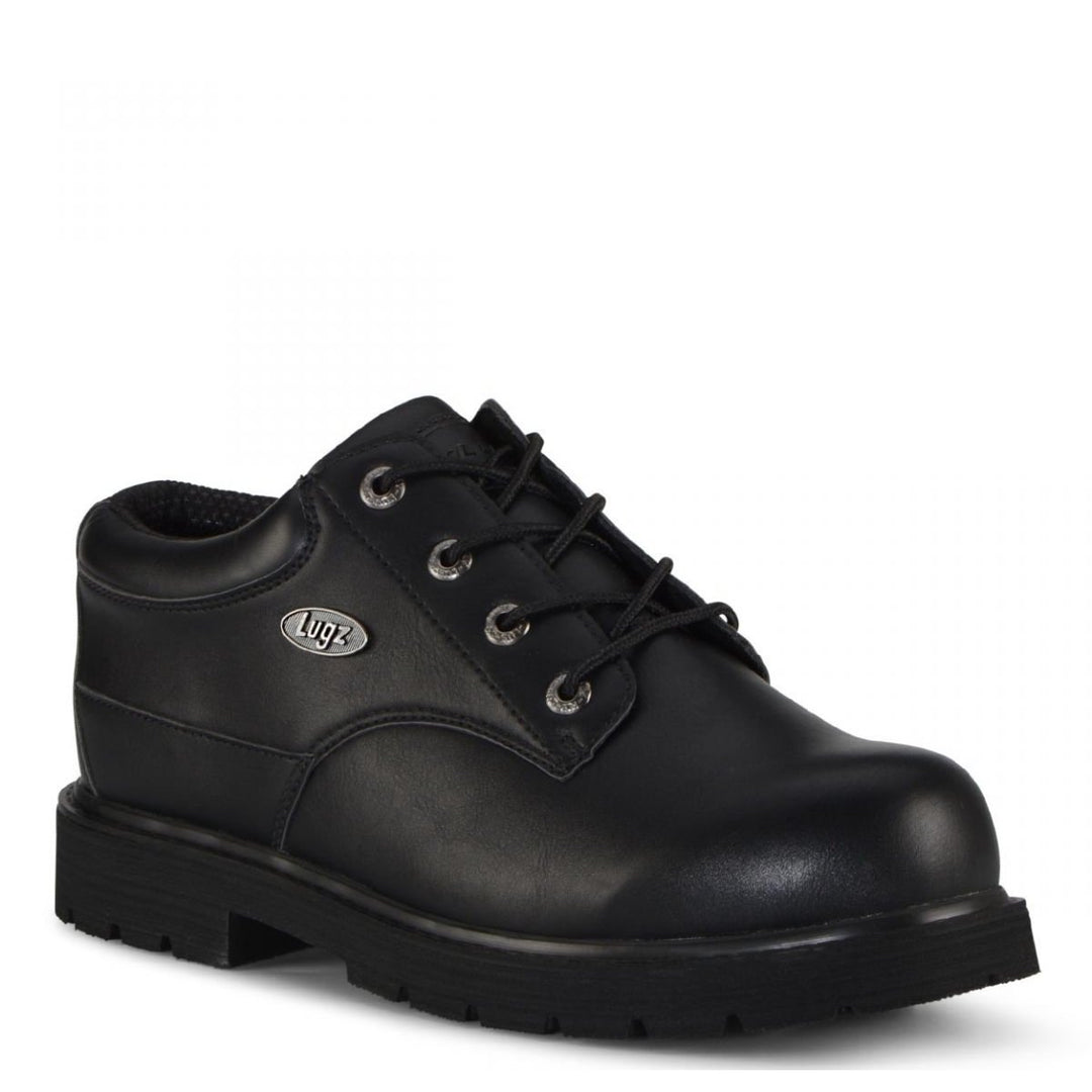 Lugz Mens Drifter Lo Lx Black Oxford Boots Water Resistant Memory Foam MDRLXLV-001 Image 2