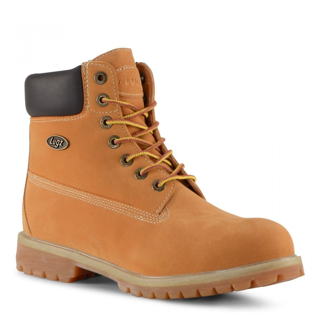 Lugz Mens 6" Convoy Boot Golden Wheat/Bark/Tan - MCNWK-7470 GOLDEN WHEAT/BARK/TAN/GUM Image 2